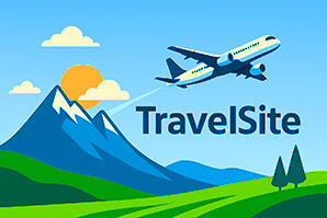 Travel site: The best site for cheap Flights and Hotels Logo for Travelsite.ca